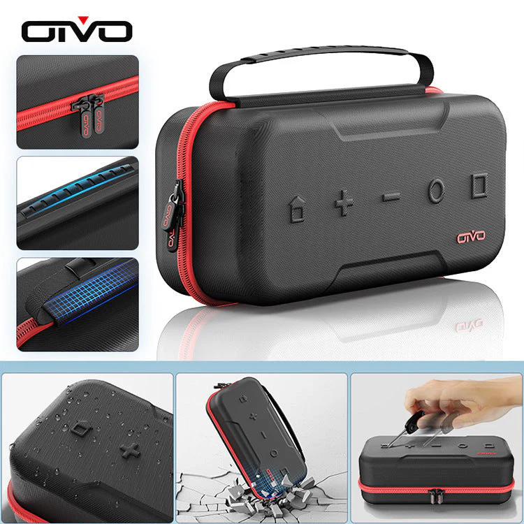 [IV-SW188] Nintendo Switch OLED Carrying Case EVA Shockproof Handheld Storage Bag - Image 2