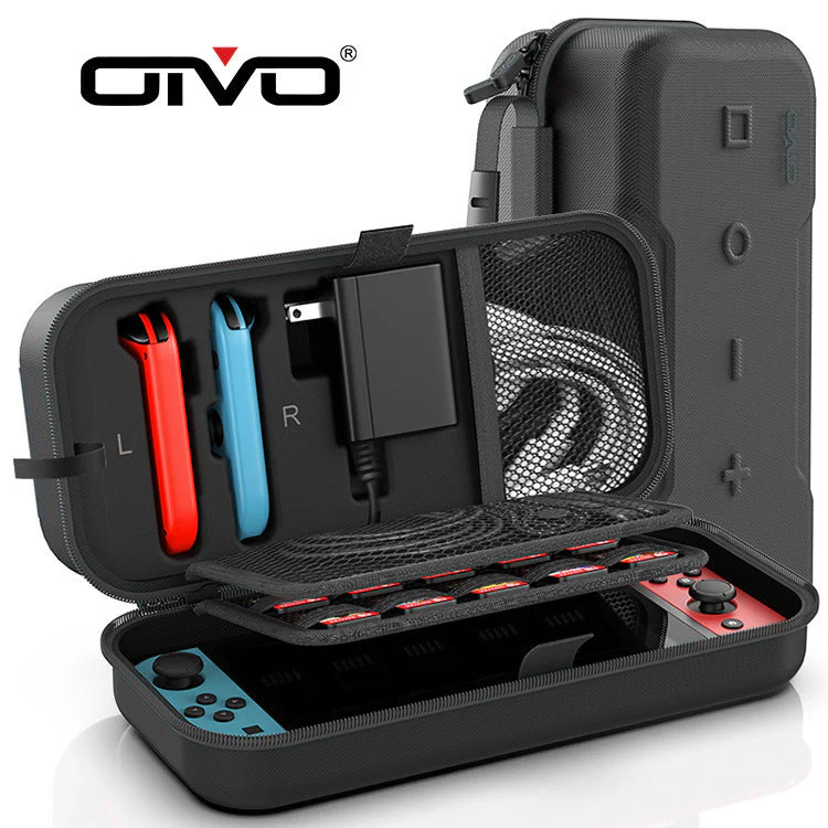[IV-SW188] Nintendo Switch OLED Carrying Case EVA Shockproof Handheld Storage Bag - Image 3