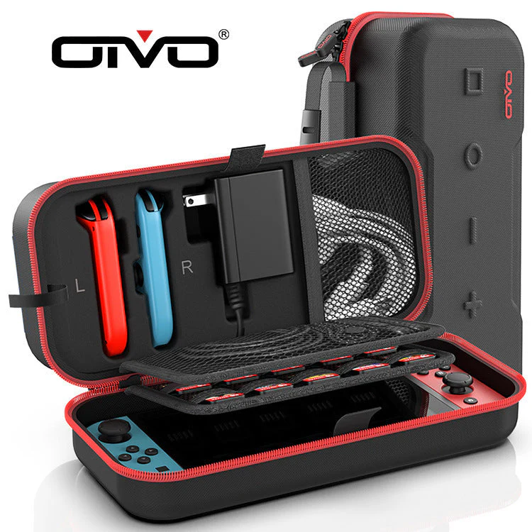 [IV-SW188] Nintendo Switch OLED Carrying Case EVA Shockproof Handheld Storage Bag - Image 4