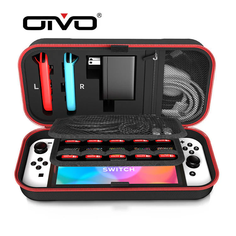 [IV-SW188] Nintendo Switch OLED Carrying Case EVA Shockproof Handheld Storage Bag - Image 7