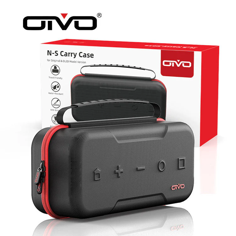 [IV-SW188] Nintendo Switch OLED Carrying Case EVA Shockproof Handheld Storage Bag - Image 9