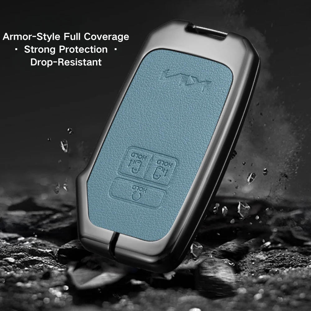 Kia Zinc Alloy Leather Car Key Protection Fob Case Cover For Sportage, Carnival, Sedona, K3, K4, K5 - Image 11