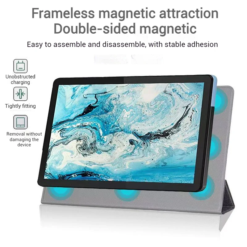 Lenovo IdeaPad Duet Chromebook 10.1 (CT-X636F) Premium Double-Sided Magnetic Leather Case - Image 7