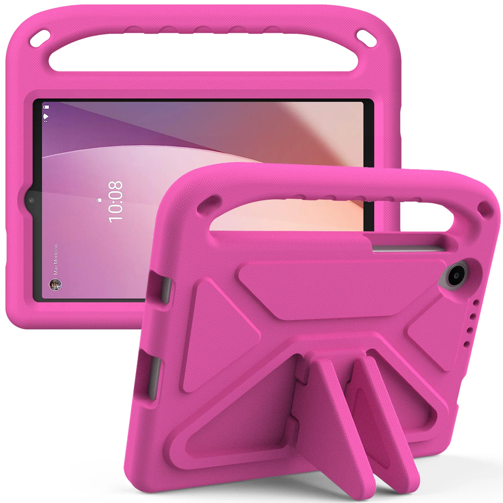 Lenovo Tab 10.1" 2025 (TB311FU/TB311XU) - King Kong Hand Silicone Heavy Duty Series Case With Stand