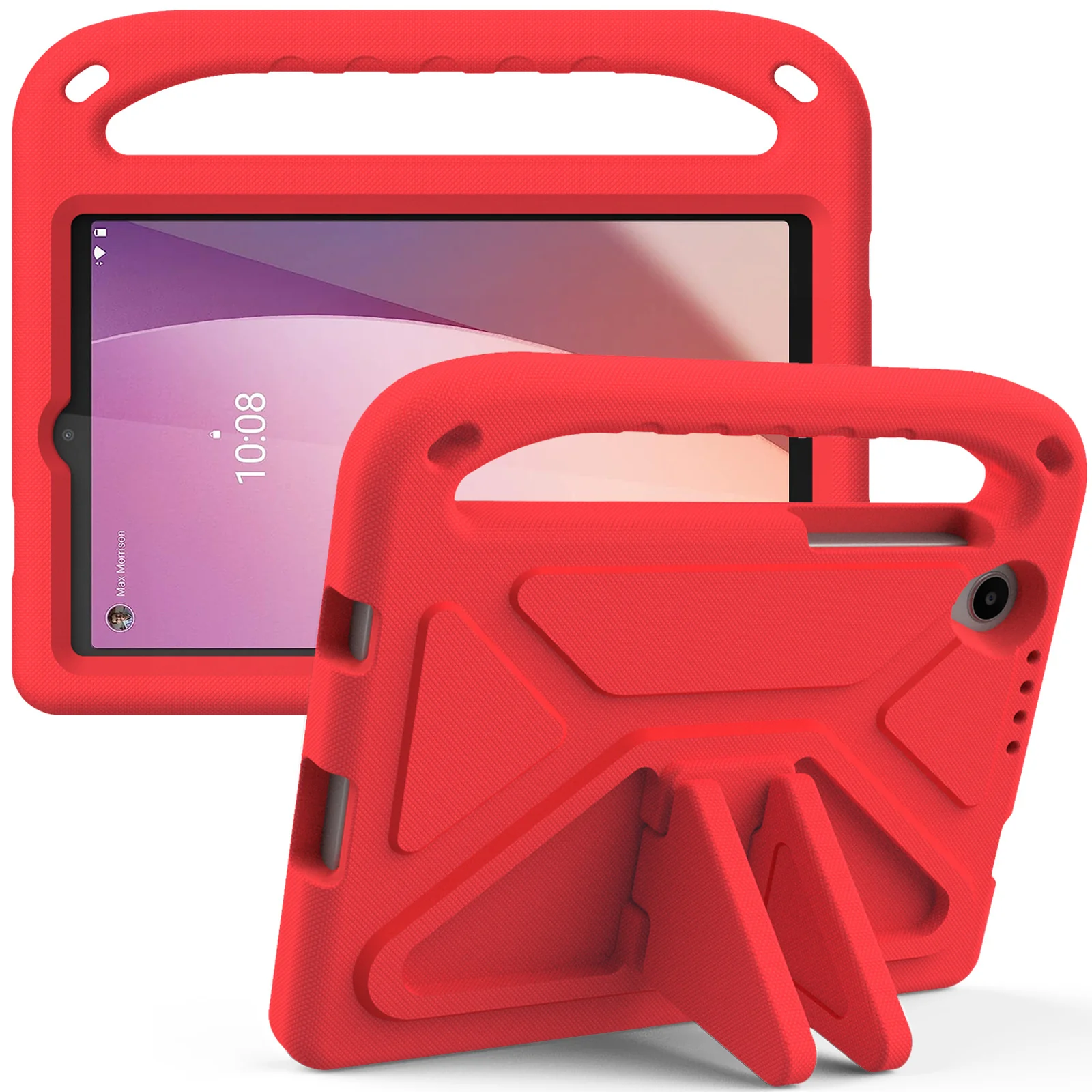 Lenovo Tab 10.1" 2025 (TB311FU/TB311XU) - King Kong Hand Silicone Heavy Duty Series Case With Stand - Image 9