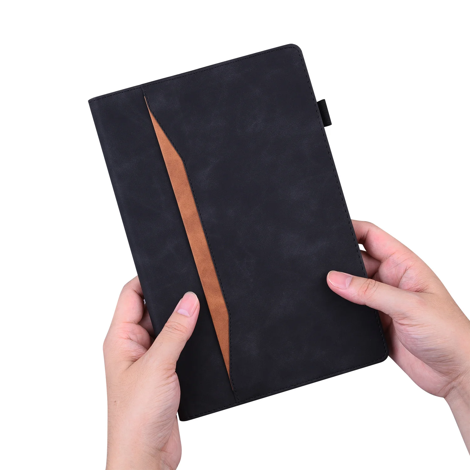 Lenovo Tab P12 12.7" 2023 (TB370/TB371) - Business Silicone Leather Stand Case - Image 10