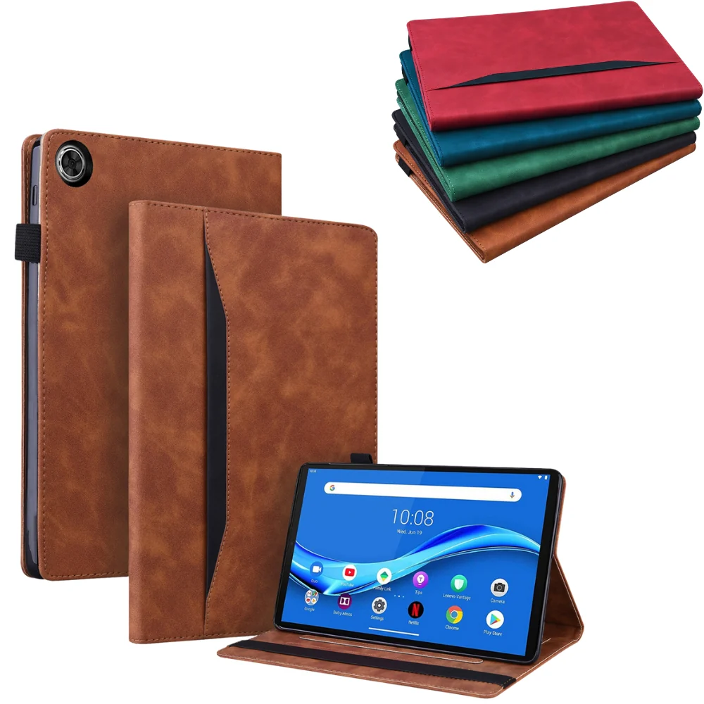 Lenovo Tab P12 12.7" 2023 (TB370/TB371) - Business Silicone Leather Stand Case - Image 3