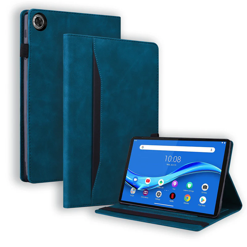 Lenovo Tab P12 12.7" 2023 (TB370/TB371) - Business Silicone Leather Stand Case - Image 6