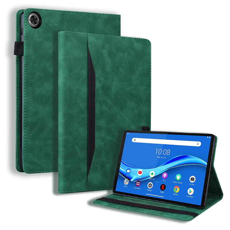 Lenovo Tab P12 12.7" 2023 (TB370/TB371) - Business Silicone Leather Stand Case - Image 7