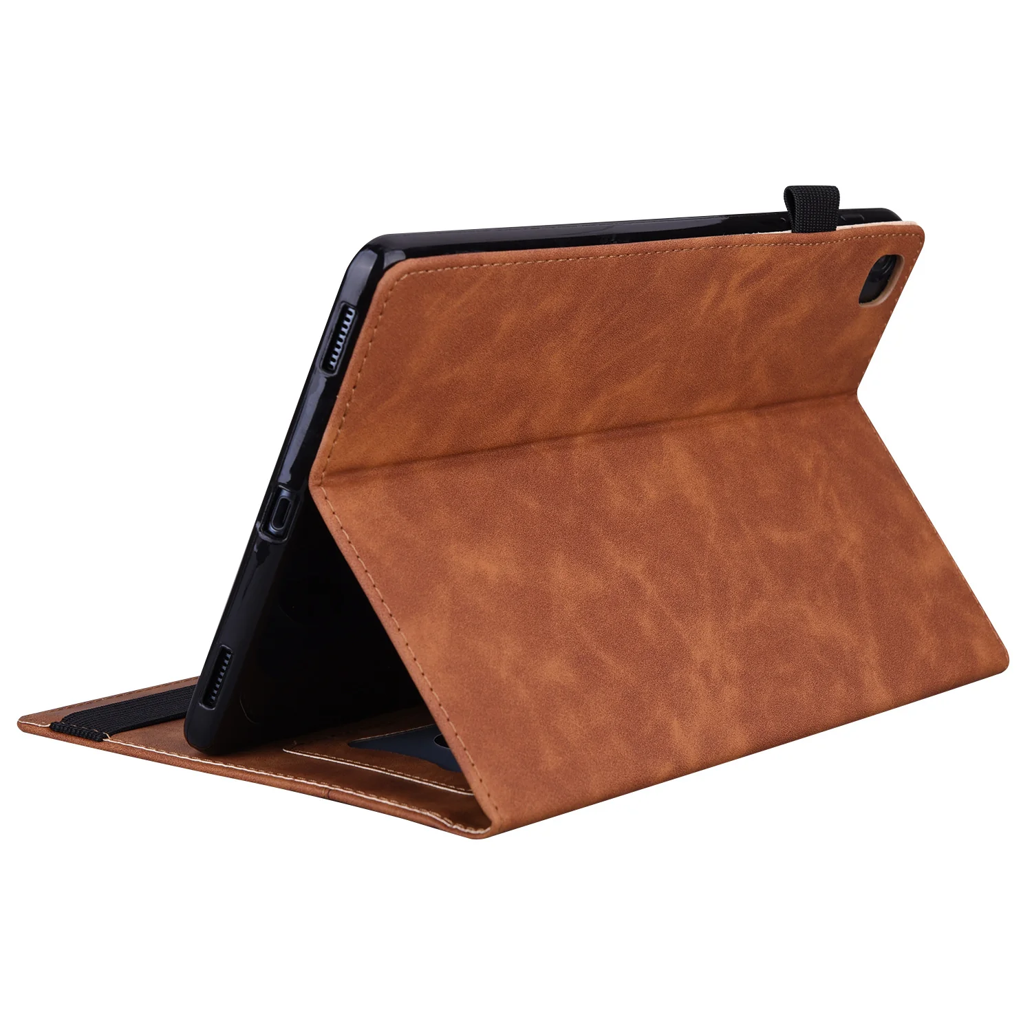 Lenovo Tab P12 12.7" 2023 (TB370/TB371) - Business Silicone Leather Stand Case - Image 9