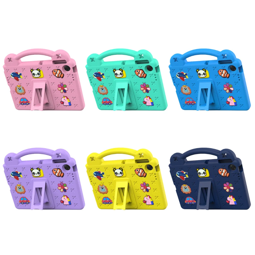Lenovo Tab M8 (HD/FHD/3rd Gen) 8.0" inch - Children's Cartoon Alphabet Style EVA Stand Heavy Duty Series Case - Image 2