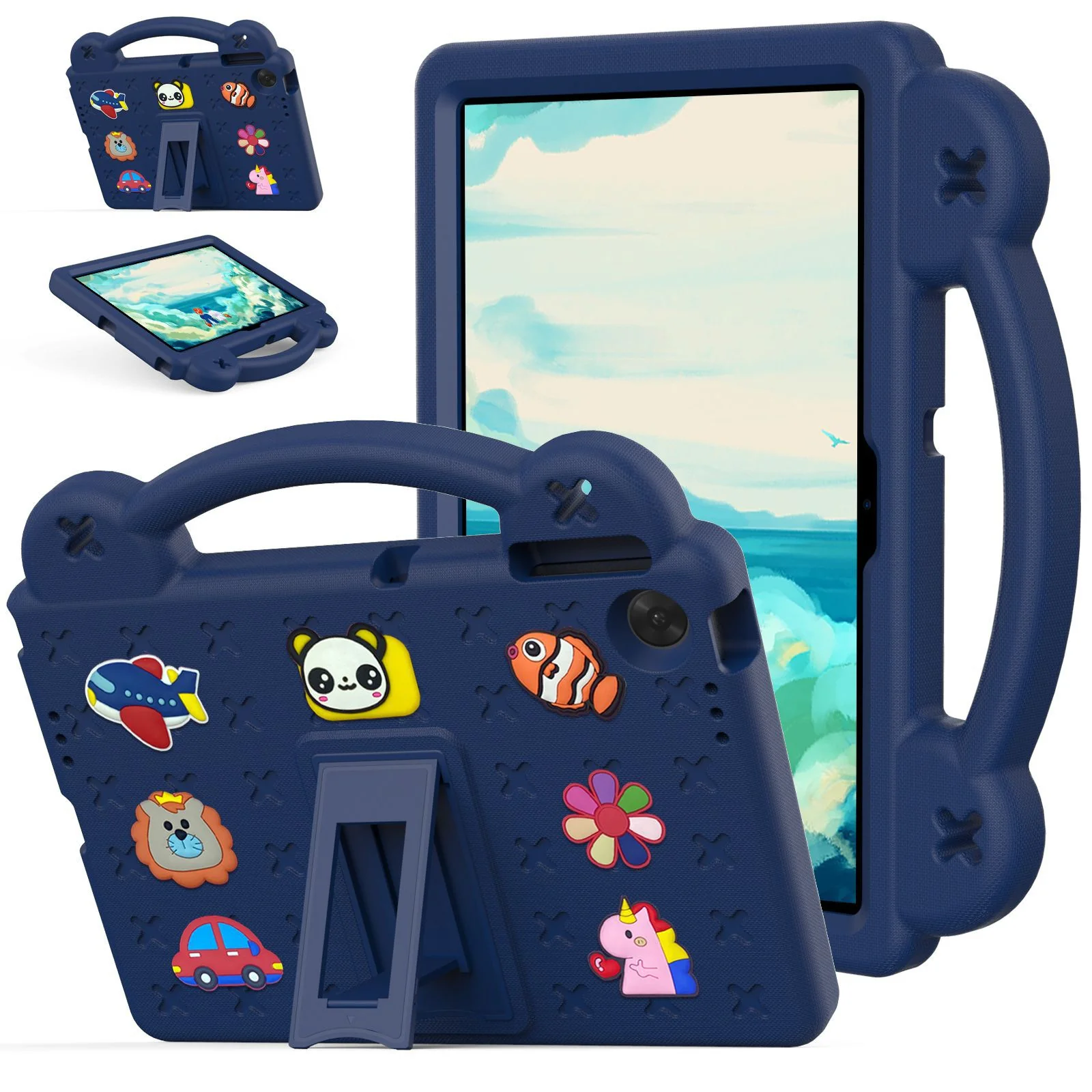 Lenovo Tab M8 (HD/FHD/3rd Gen) 8.0" inch - Children's Cartoon Alphabet Style EVA Stand Heavy Duty Series Case - Image 7
