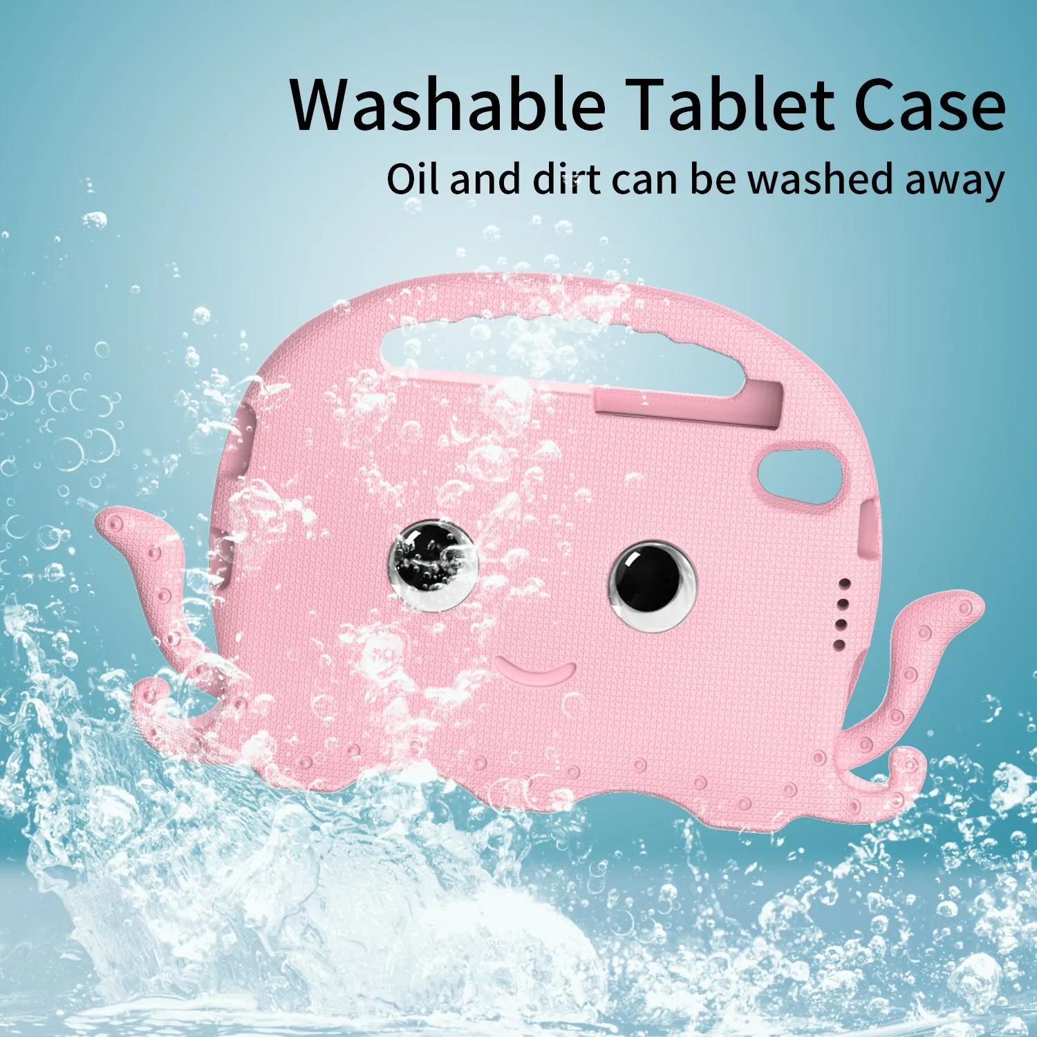 Lenovo Tab M10 10.6" inch 2023 (TB-360FU) - Hand-carry Children Cartoon Octopus Shockproof Heavy Duty Series Case - Image 14