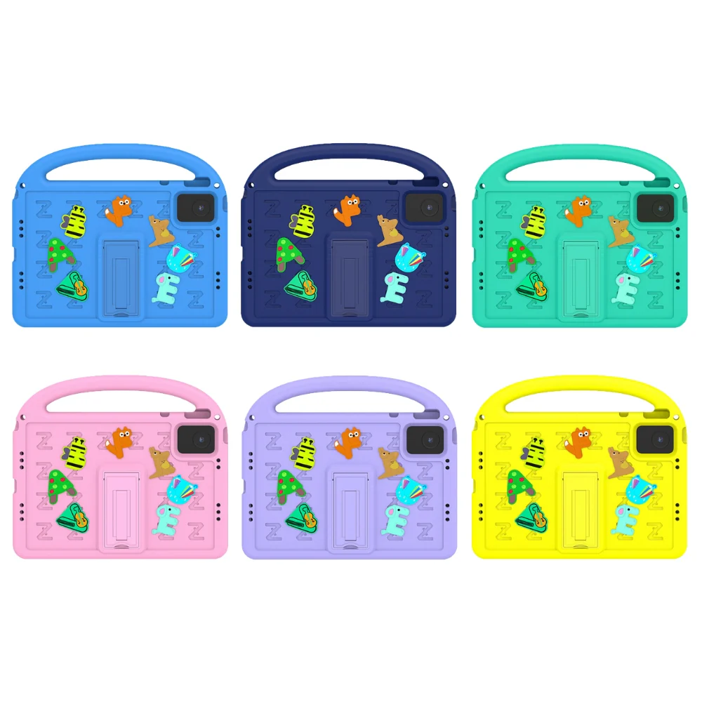 Lenovo Tab M11 11.0" 2024 (TB-330XU/330FU) - Children's Cartoon Alphabet Style EVA Stand Heavy Duty Series Case - Image 2