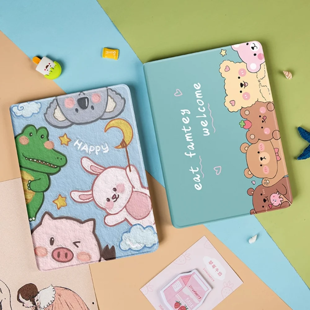 Lenovo Tab M11 11.0" 2024 (TB-330XU/330FU) - Kids Cartoon Airbag Silicone Shockproof Soft Case - Image 2