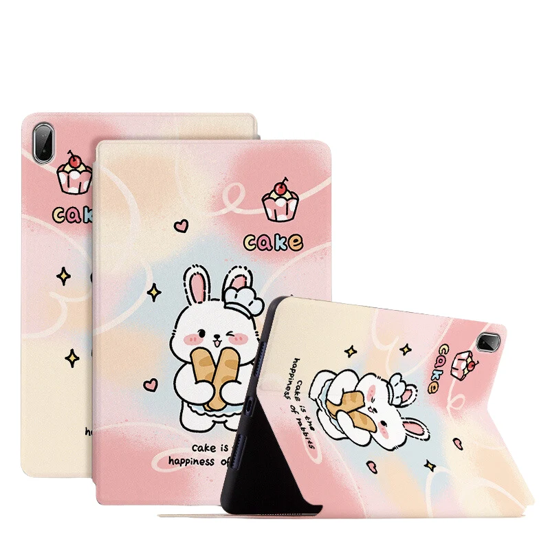 Lenovo Tab M10 Plus (3rd Gen) 10.6" 2022 (TB125FU) - Cartoon Animals Flip Leather Stand Case