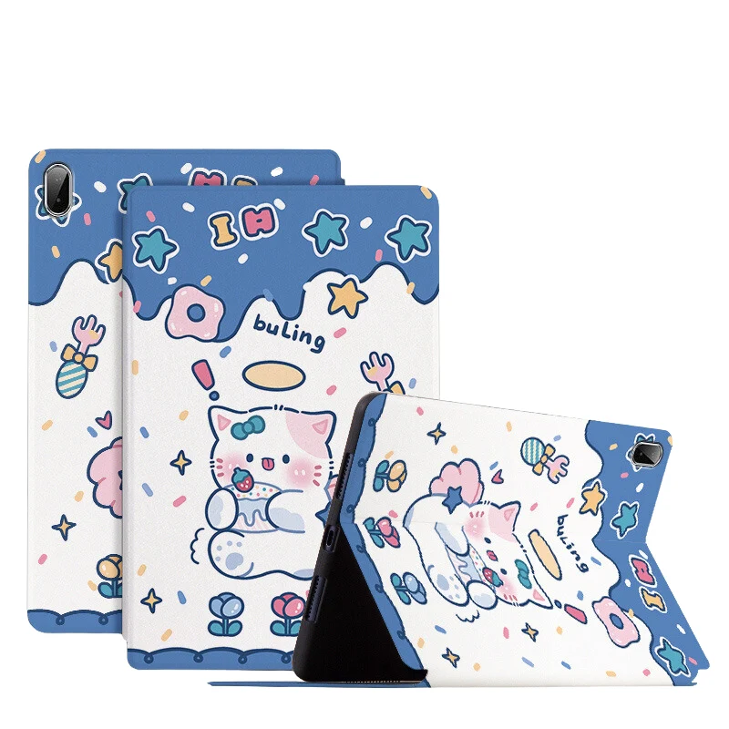 Lenovo Tab M10 Plus (3rd Gen) 10.6" 2022 (TB125FU) - Cartoon Animals Flip Leather Stand Case - Image 11