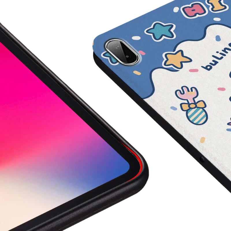 Lenovo Tab M10 Plus (3rd Gen) 10.6" 2022 (TB125FU) - Cartoon Animals Flip Leather Stand Case - Image 7
