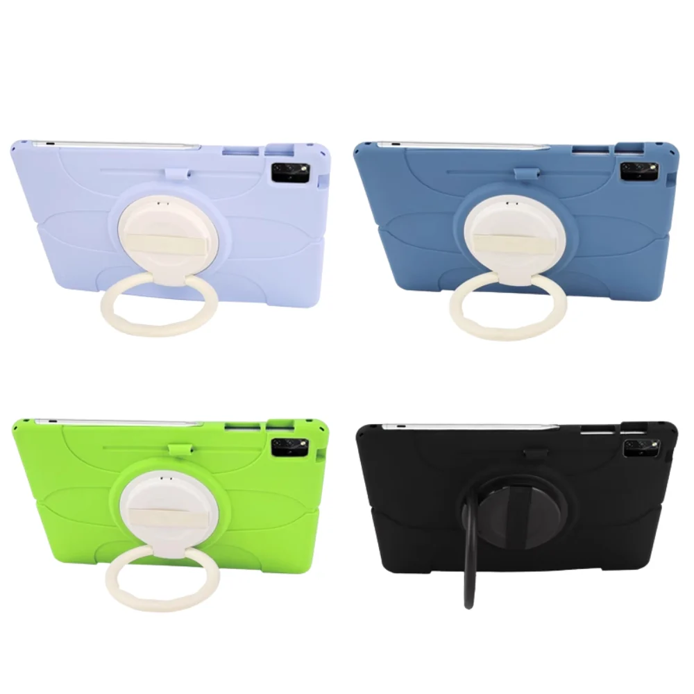 Lenovo Tab P12 12.7" 2023 (TB370/TB371) - 360° Rotating Wristband Stand Shockproof Heavy-Duty Case With Shoulder Strap - Image 2