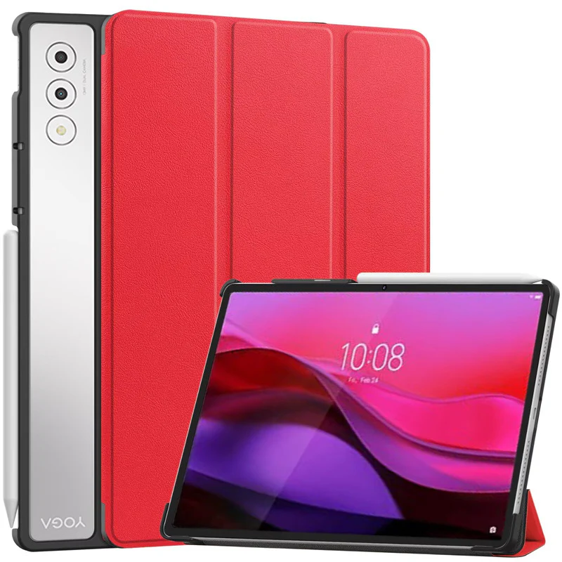 Lenovo Yoga Tab Plus 12.7" 2025 (TB520FU/XU) - Intelligent Sleep Shockproof Stand Case - Image 3