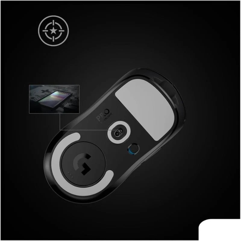 Logitech G PRO X Superlight Wireless Gaming Mouse, Hero 25K Sensor, Ultra-Light with 63g, 5 Programmable Buttons, 70 Hours Battery Life, Zero Additive PTFE Feet, PC/Mac - Image 5