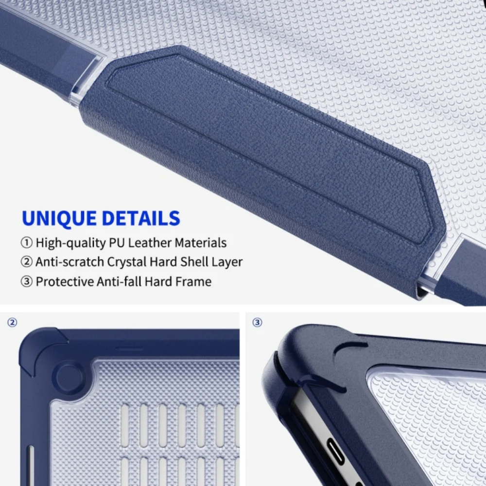 MacBook Air 15.3" (A2941 & A3114) - Full Coverage Ventilated Laptop Protective Case - Image 8