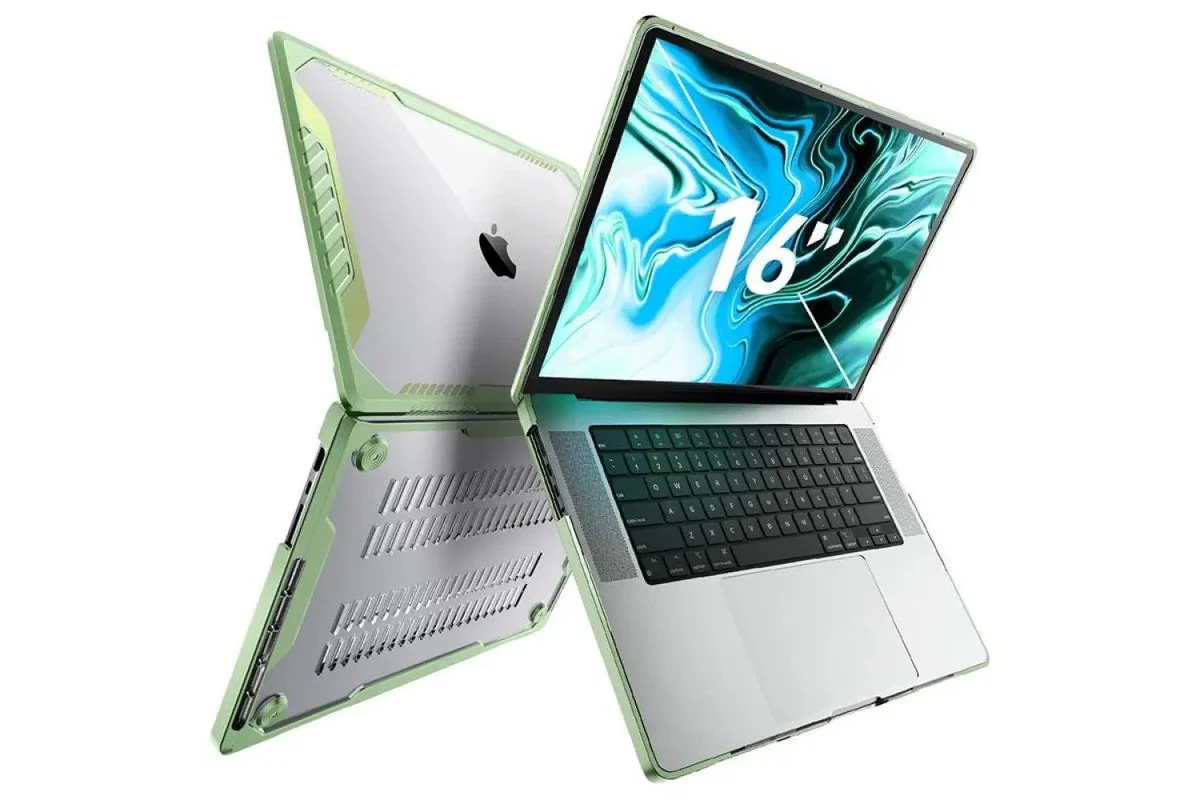 MacBook Pro 14.2" (A2442 & A2779) SUPCASE Ultra-thin Transparent Heat Dissipation Shockproof Protective Case - Image 4