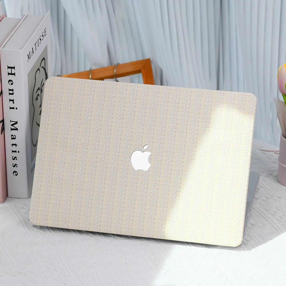 MacBook Pro Retina 13" (A1502 & A1425) - Checkered Pattern Leather Protective Case - Image 3