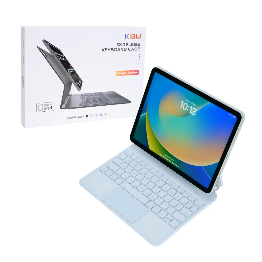 [Magic Keyboard] Apple iPad Pro 13-inch M4/M5 (2024/2025) - Precision Multi-Touch Trackpad Magnetic Smart Wireless Keyboard Case With Backlit - Image 6