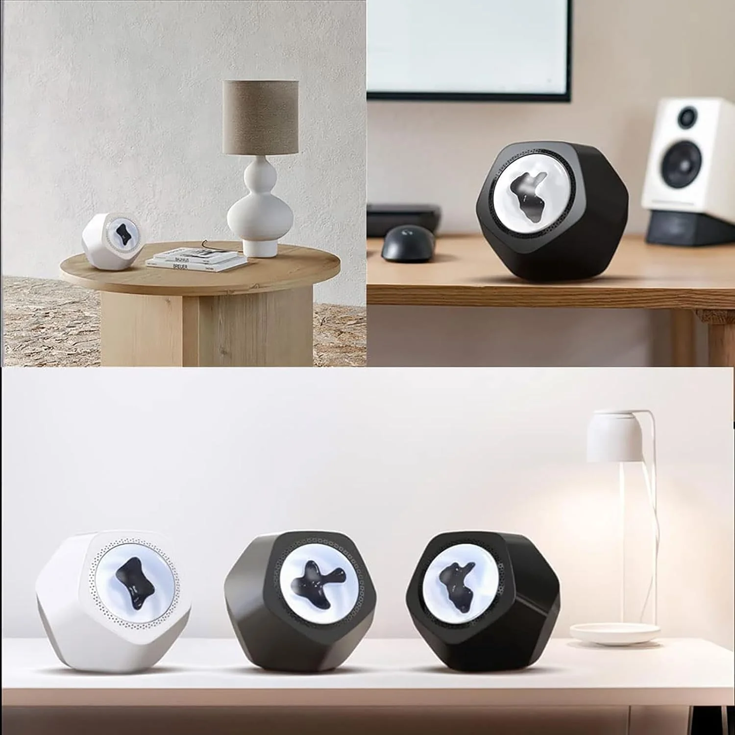 Magnetic Fluid Speaker, Dancing Ferrofluid Music Rhythm Lamp, 360° Surround Sound Touch Wireless Bluetooth Speaker, Shocked Bass Subwoofer Living Room Desktop - Image 7