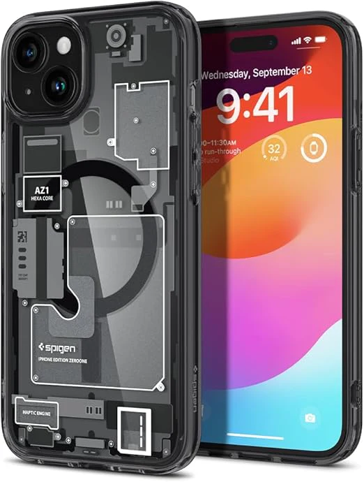 [Magsafe Compatible] Apple iPhone 14/Plus/Pro/Pro Max - SPIGEN Slim Protection Design Made Of Flexible TPU Bumper And Hard PC Back Cover Case - Image 5
