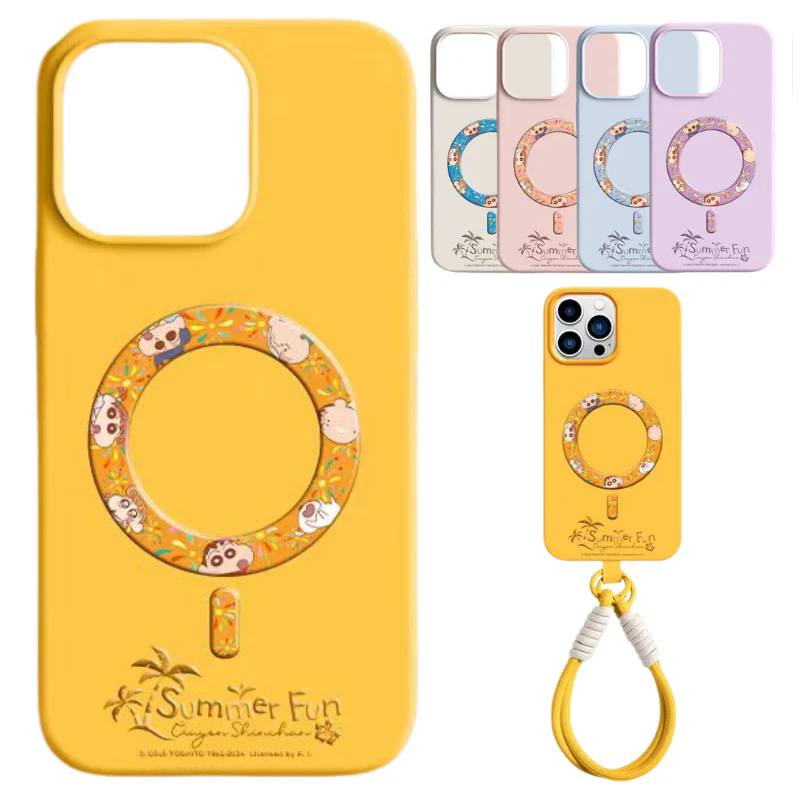 [Magsafe Compatible] Apple iPhone 15/Pro/Plus/Pro Max Cartoon Liquid Silicone Anti-drop Dirt-resistant Fashion-Forward Series Case - Image 2