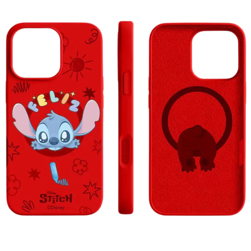 [Magsafe Compatible] Apple iPhone 15/Pro/Plus/Pro Max Cartoon Liquid Silicone Shockproof Essentials Series Case - Image 12