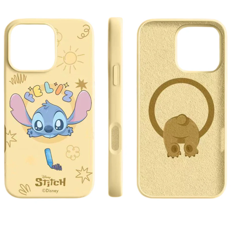 [Magsafe Compatible] Apple iPhone 15/Pro/Plus/Pro Max Cartoon Liquid Silicone Shockproof Essentials Series Case - Image 6