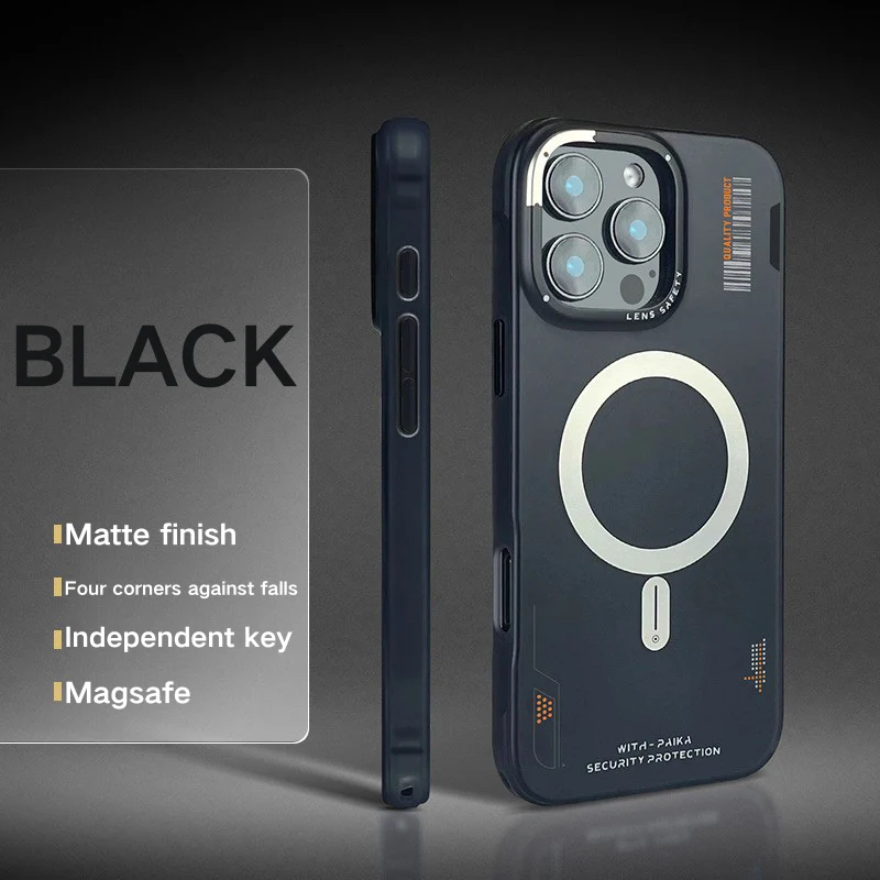 [Magsafe Compatible] Apple iPhone 16/Pro/Pro Max - Matte Stylish Minimalist Shockproof Phone Case - Image 8