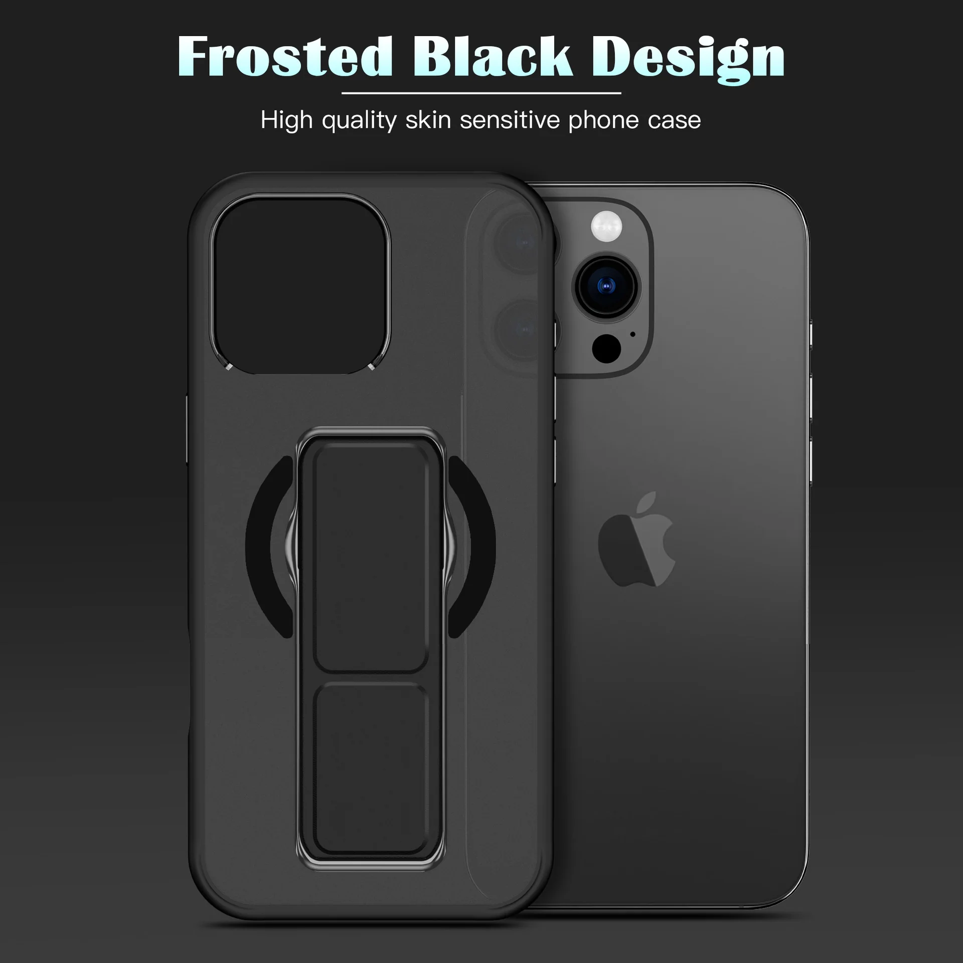 [Magsafe Compatible] Apple iPhone 15/Plus/Pro/Max - Fashion Foldable Stand Shockproof Case - Image 4