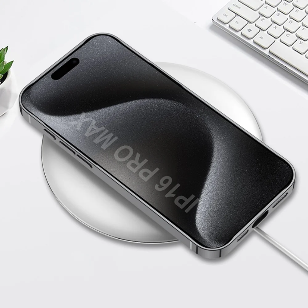 [Magsafe Compatible] Apple iPhone 16/Plus/Pro/Max - Plating Leather Wave MagSafe Phone Case - Image 14