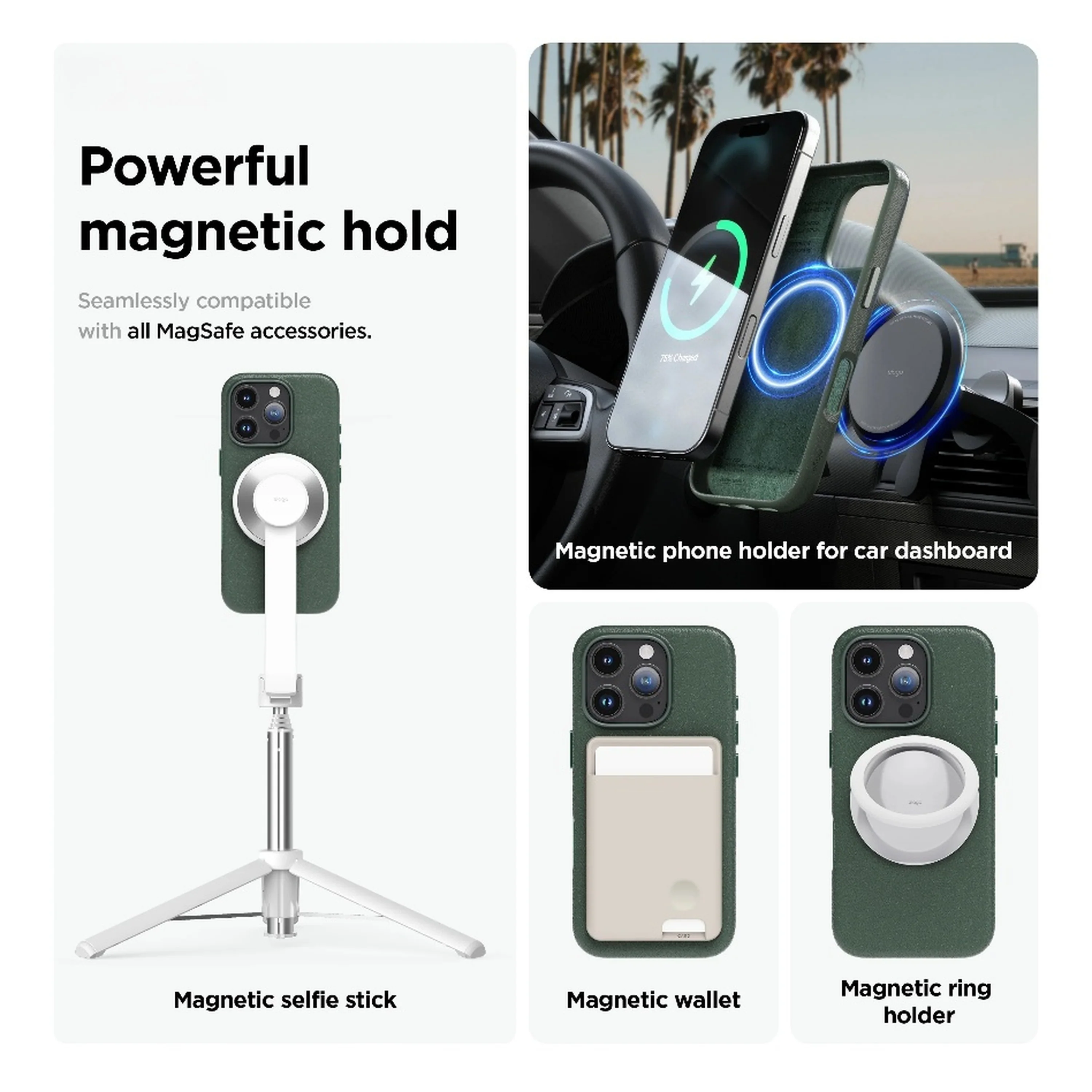 [Magsafe Compatible] Apple iPhone 16 Pro & Max -  elago Premium Liquid Silicone Shockproof Case - Image 2