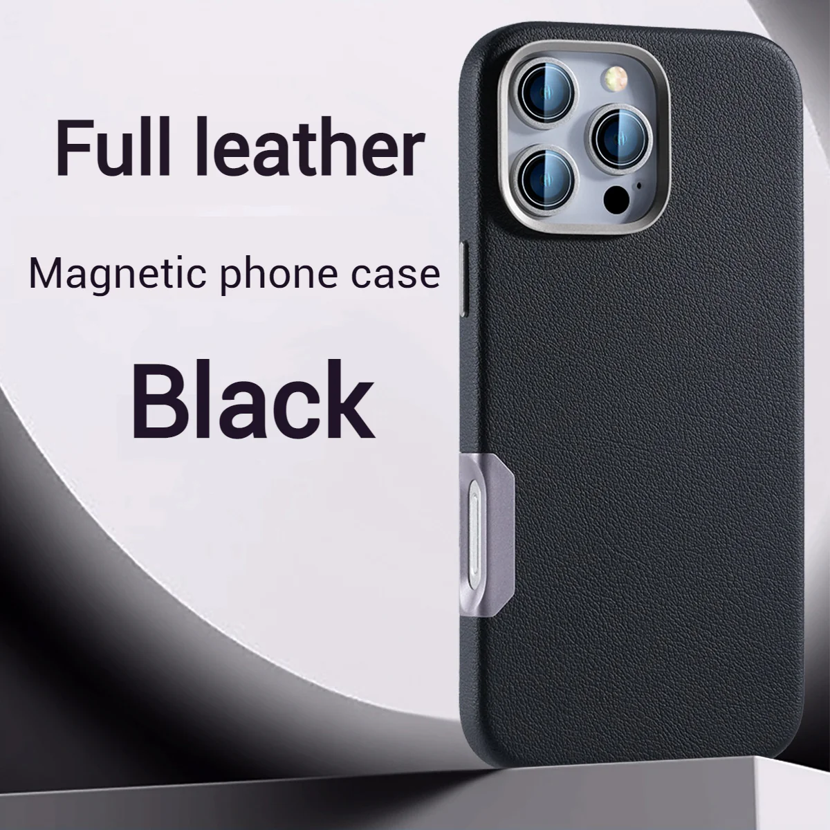 [Magsafe Compatible] Apple iPhone 16/Pro/Pro Max/Plus Premium Leather Shockproof Case - Image 15
