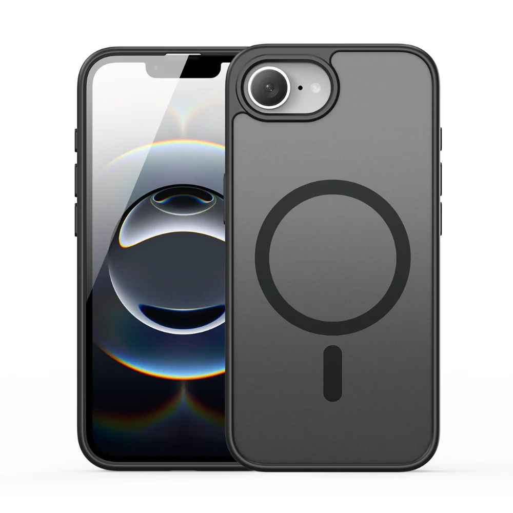 [Magsafe Compatible] Apple iPhone 16e & 17e - Minimalist Magnetic Matte Anti-Drop Phone Case - Image 3