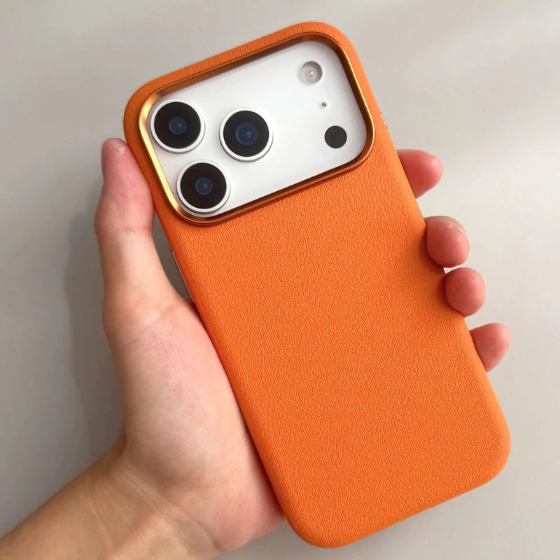[Magsafe Compatible] Apple iPhone 17/Air/Pro/Max - Essentials Leather Shockproof Case - Image 8