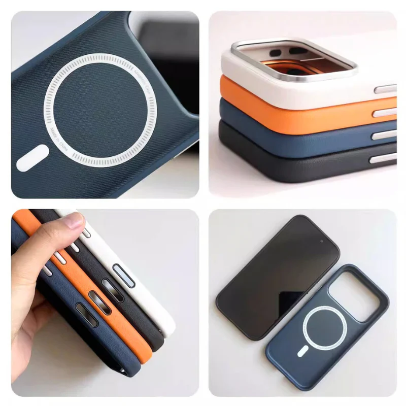 [Magsafe Compatible] Apple iPhone 17/Air/Pro/Max - Essentials Leather Shockproof Case - Image 9