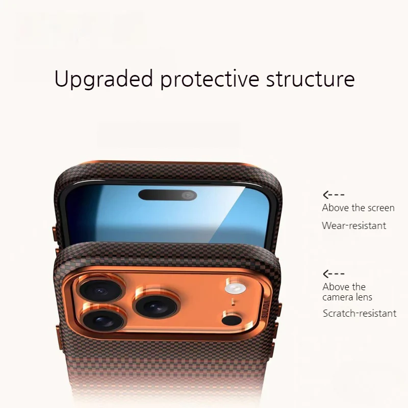 [Magsafe Compatible] Apple iPhone 17/Air/Pro/Pro Max Business Shockproof Striped Phone Case - Image 2