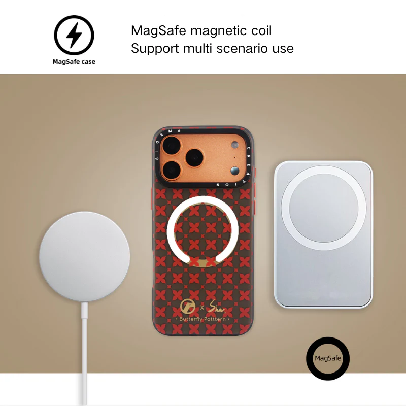 [Magsafe Compatible] Apple iPhone 17 Pro/Max - SIGEMACreation Stylish Heat-Dissipating Shockproof Case - Image 6