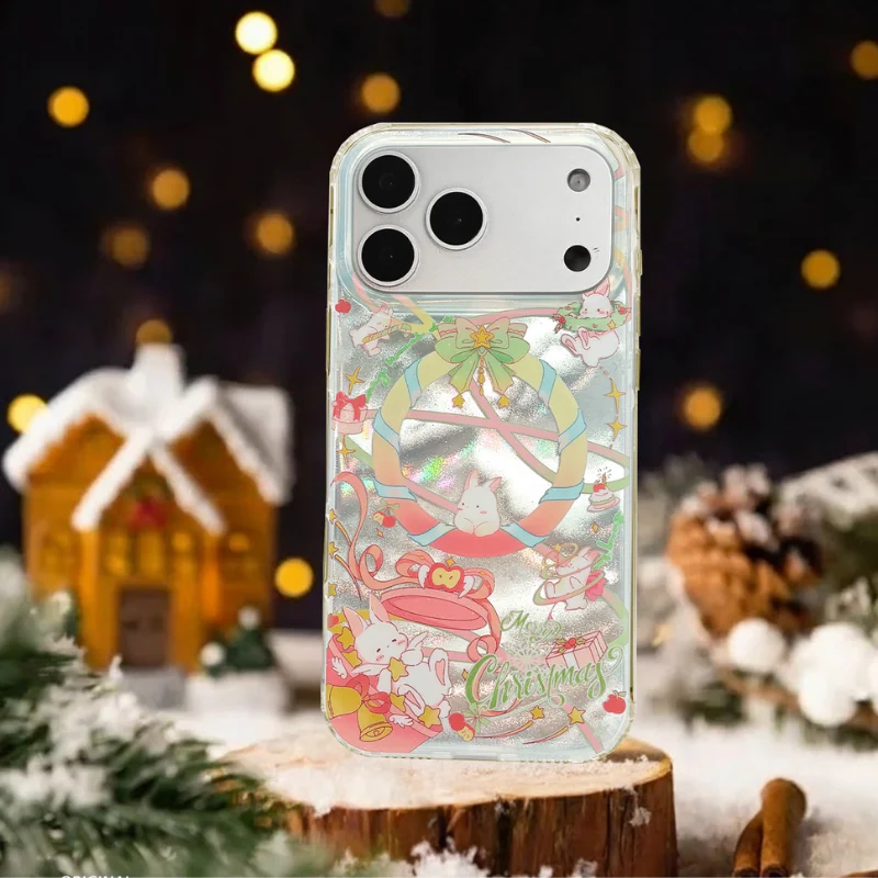 [Magsafe Compatible] Apple iPhone 17/Pro/Pro Max - Christmas Double-Layer Matte Shockproof Case - Image 6