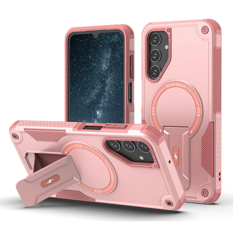 [Magsafe Compatible][Built-in Stand] Samsung Galaxy A16 4G/5G Military-grade Shockproof Heavy Duty Series Case
