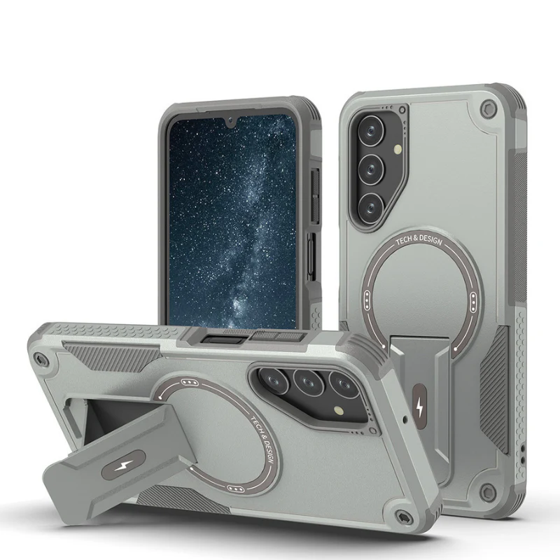 [Magsafe Compatible][Built-in Stand] Samsung Galaxy A16 4G/5G Military-grade Shockproof Heavy Duty Series Case - Image 5