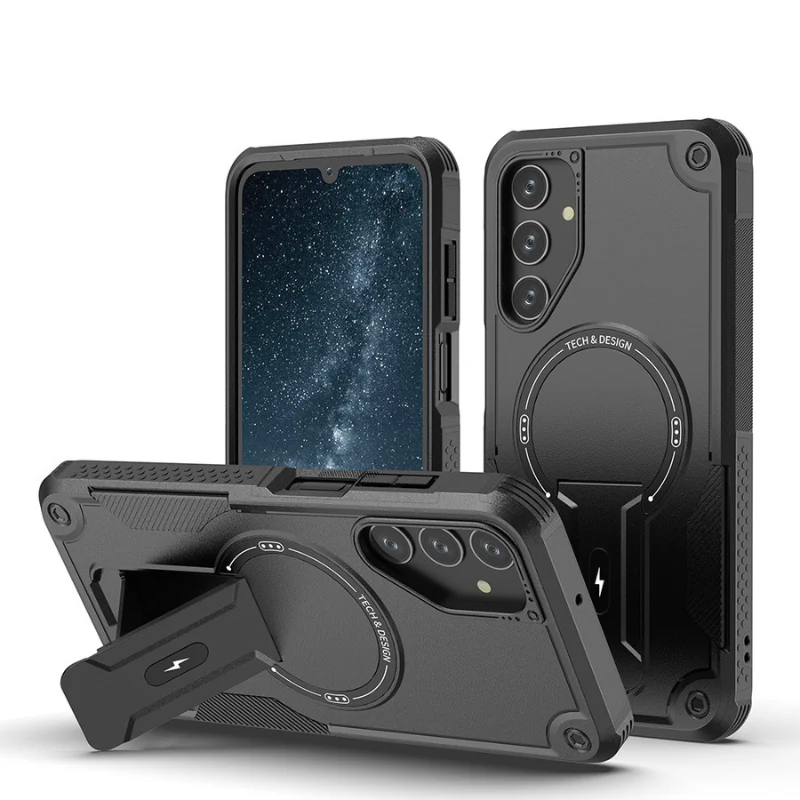 [Magsafe Compatible][Built-in Stand] Samsung Galaxy A16 4G/5G Military-grade Shockproof Heavy Duty Series Case - Image 6