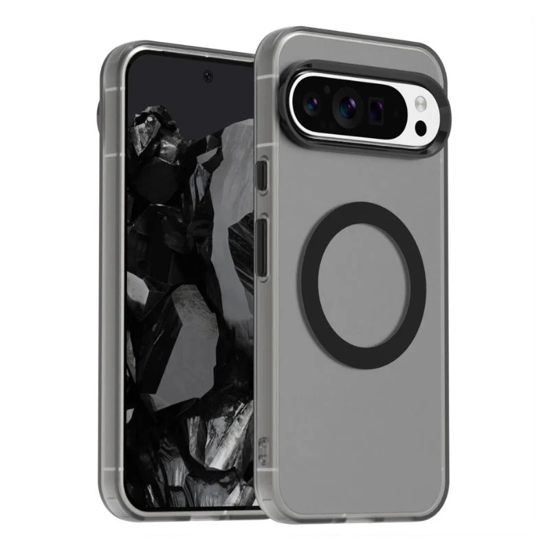 [Magsafe Compatible] Google Pixel 9A - Matte Translucent Color Soft Touch Shockproof Essentials Series Case - Image 2