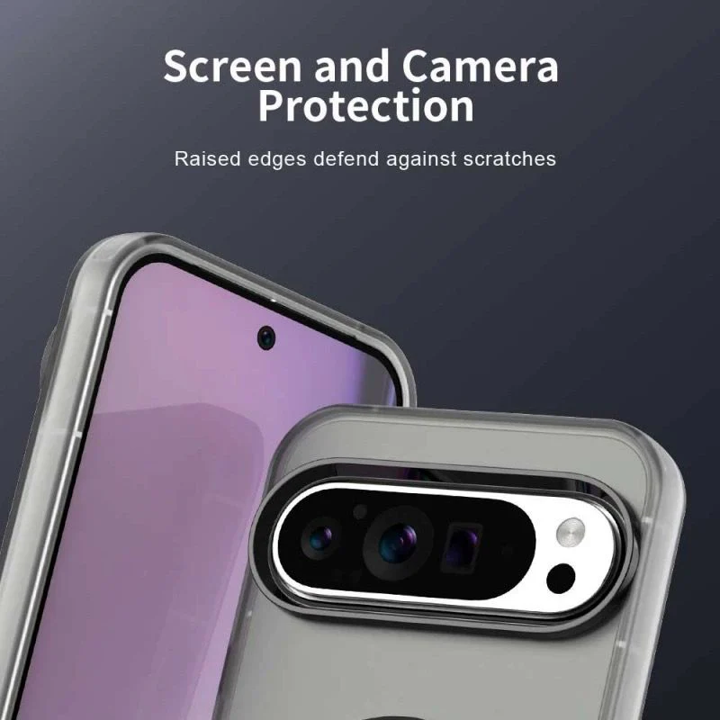 [Magsafe Compatible] Google Pixel 9A - Matte Translucent Color Soft Touch Shockproof Essentials Series Case - Image 4
